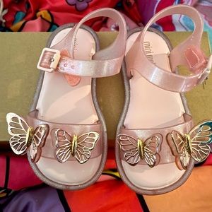 Mini Melissa sandals size 7